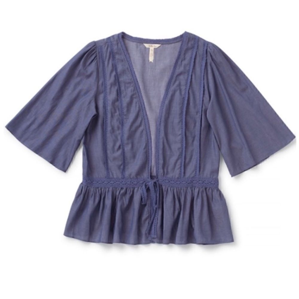 Matilda Jane Hour by Hour Chambray cardigan jacket - Picture 3 of 11